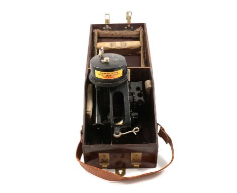 RAF Mk.1X BM Bubble Sextant, label on case marked No. 11660 with the broad arrow mark, applied plate on sextant reading seria