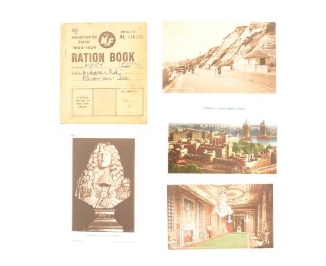Postcards; Picture Cards; Studio Photographic Portrait Cards; Large Cigarette cards, some with a sporting theme and social hi