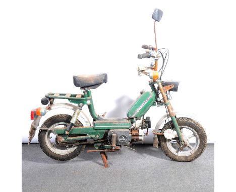 Garelli Katia 50cc Moped, "barn find", registration XBD 154W, seemingly last taxed 1984, no paperwork.Condition report:Typica