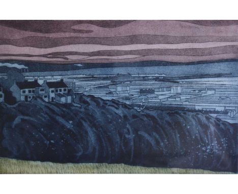 John Brunsdon,Swansea,colour print, signed and titled, number 27/150,48x62cm.Condition report:This item is framed