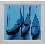 * SIMON LAURIE RSW RGI (SCOTTISH b. 1964), GONDOLAS