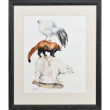 * JANICE GRAY RSW (SCOTTISH b. 1966), TOTEM