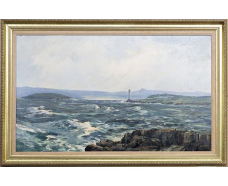 oil on canvas, signed framed  image size 60cm x 100cm, overall size 77cm x 117cm Note: Donald Shearer specialised in the land