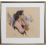 * ANNE ANDERSON, PINK T SHIRT