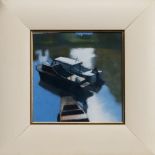 * PETER NARDINI (SCOTTISH b. 1947), RIVER BOATS, CHARENTE