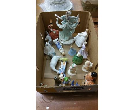 Box of Doulton, Hummel etc.