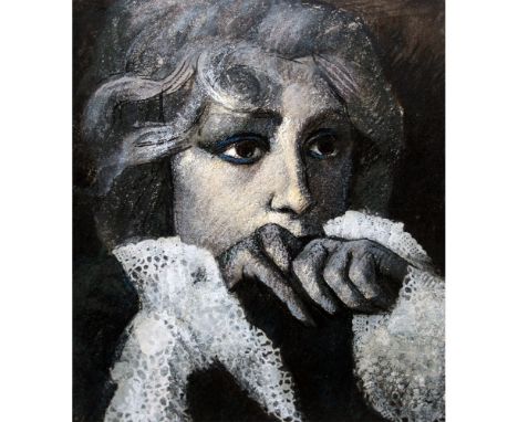 JOHN NORTHCOTT, SIGNED, AND DATED 1969 TO MARGIN, MIXED MEDIA, Portrait of a Girl, 14" x 12"; together with ERIC BELTON, SIGN