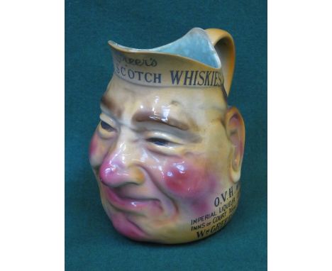 J CAMPBELL & SON CERAMIC ADVERTISING JUG- GREER'S SPECIAL SCOTS WHISKY