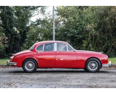 1964 Jaguar Mk. II (3.8 litre) Transmission: manualMileage:66114Synonymous with the swinging ‘60’s and the hit TV series, Ins