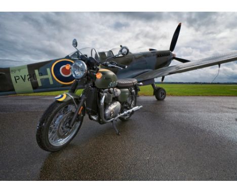 2020 Triumph Bonneville T120 ‘Hinckley Spitfire’ Transmission: paddleMileage:0During the Second World War, the skies above Ke