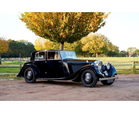 1937 Bentley 4¼ litre Saloon by Freestone &amp; Webb Transmission: automaticMileage:89750Bentley motorcars have always been b