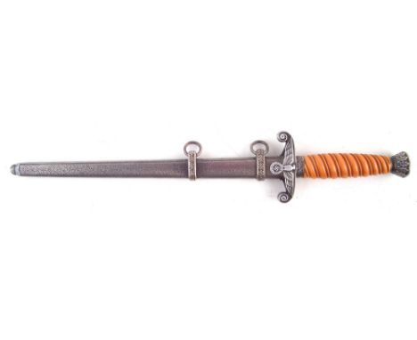 German Third Reich Army Dagger, by Alcoso Solingen, 40cm overall length
