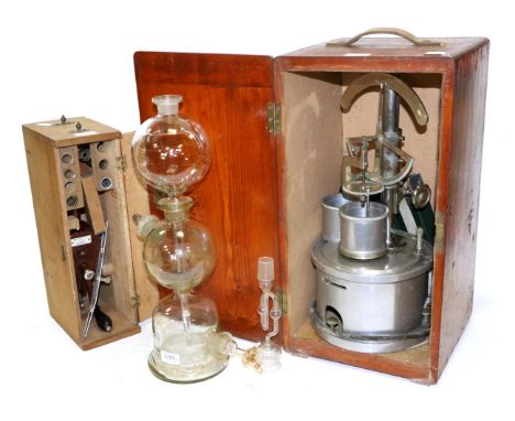 Various Instruments including Kipps Apperatus, Viscometer and R & J Beck Centrifuge (3)
