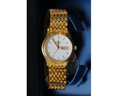 Rotary Gents Yellow metal wristwatch and extra links 