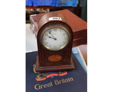 Edwardian domed top 8 Day French Mantel clock