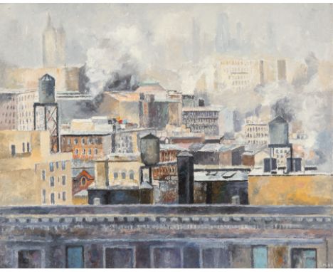 LEV MESHBERG (RUSSIAN 1933-2007)New York, 2000 oil on canvas 45 x 57 cm (16 x 20 in.)  monogrammed and dated lower right; tit