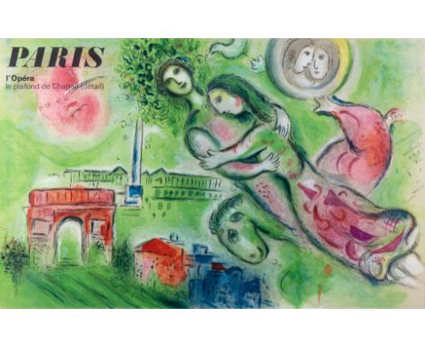[MARC CHAGALL] CHARLES SORLIER (FRENCH 1921-1990) AFTER MARC CHAGALL (RUSSIAN-FRENCH 1887-1985)Paris L’Opera, published by th