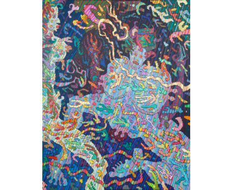 JAN DOBKOWSKI (POLISH B. 1942)Koufonissi, 1997-1998 acrylic on canvas 145.5 x 114 cm (57 1/4 x 44 7/8 in.) signed and dated l