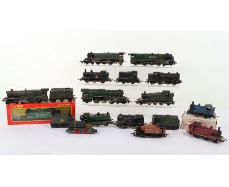 A Quantity of Hornby 00 Gauge Model Railways, including: boxed R.868 M7 Tank Locomotive Southern, unboxed locomotives: R253 B