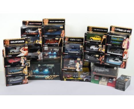 Collection of James Bond Diecast Models, including: BMW Z8 1:18 scale ‘The World is Not Enough’ BMW promotional model, BMW Z8