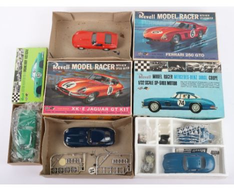 Revell Aston Martin DB-5 Racing Body,1/32 scale, complete opened in box with instructions, Model Racer R3107 Mercedes Benz 30