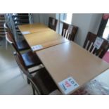 Dining room tables approx. 24"x 24" (qty 3)