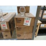 LOT including brandy glasses (qty 84)