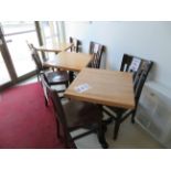 Dining room tables approx. 24"x 24" (qty 3)