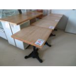 Dining room tables approx. 24"x 24" (qty 4)