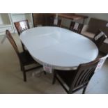 Dining room table approx. 60"x 43"
