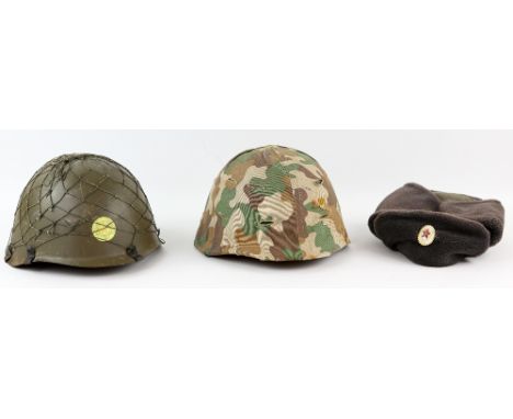 James Bond - Production made military headwear to include a Golden Eye Russian warm army hat and two Die Another Day Moon’s a