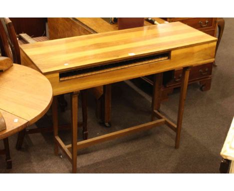 John Morley clavichord, acoustic guitar, recorder, pair binoculars and clock barometer (5)