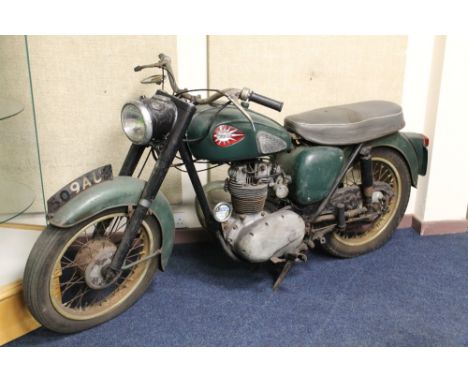 A 1961 BSA MODEL C15 250cc MOTORBIKE, registration 509 AUK, Engine no C15 23986, Chassis no C15 24915 Note - This bike is fro