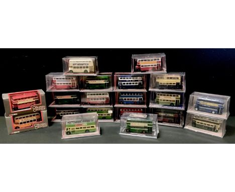 Corgi The Original Omnibus Company - a group of various Leyland &amp; Guy Arab double decker buses including 43906 Limited Ed