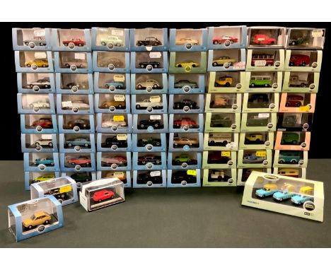 Oxford Commercials and Automobile Company Diecast 1:76 scale including no.76SET01 Triple Ice Cream Set; 76AK005 Austin Servic