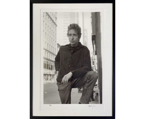 A limited edition (13/25) photograph depicting Bob Dylan by Sandy Speiser 'Another Side of Bob Dylan'. Published in 2015 by G