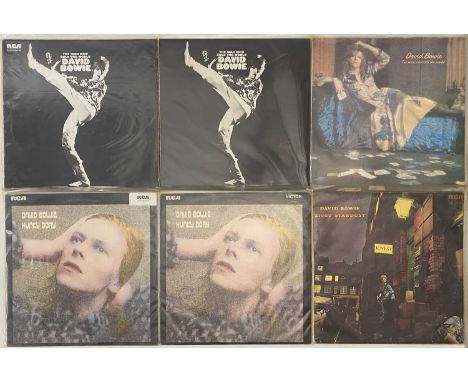 DAVID BOWIE - LP / 7" COLLECTION. A collection of 21 x LPs/12" and 1 x 7" booklet by David Bowie. Titles include Fashions (BO