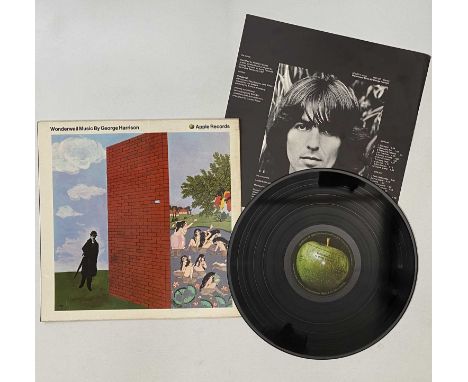 GEORGE HARRISON - WONDERWALL MUSIC MONO LP (ORIGINAL UK PRESSING - APCOR 1). Wonderful to see, a super clean and extremely sc