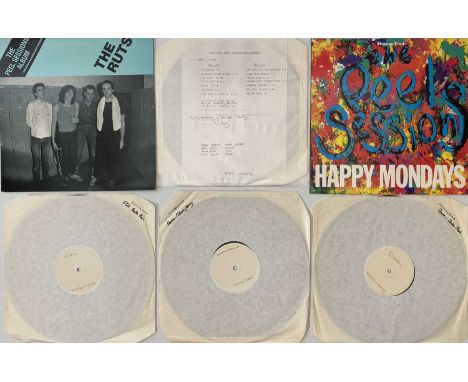 INDIE/ ALT - LP WHITE LABEL TEST PRESSINGS (STRANGE FRUIT PEEL SESSIONS). Another glorious selection of 9 LPs, all white labe