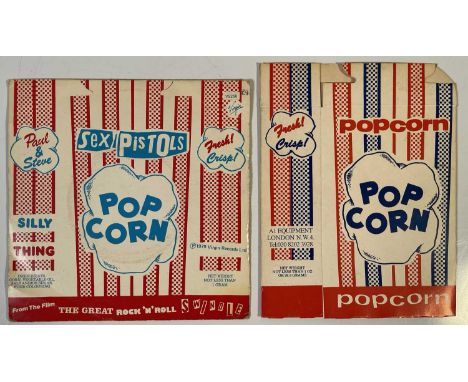 A rare to see original 1979 promotional issue popcorn box (flat, approx 15x19.5cm) likely issued to shops to promote the rele