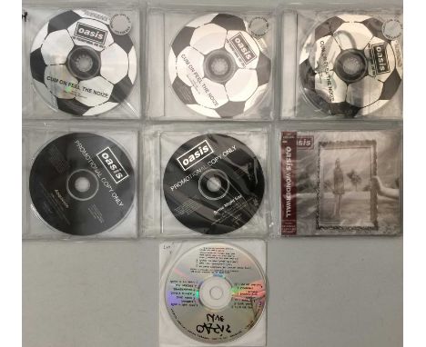 OASIS - PROMO CD PACK. A quality selection of 7 promo CDs by indie icons Oasis. Titles include Cum On Feel The Noize (x3) (CC