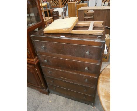 mahogany talboy & stool