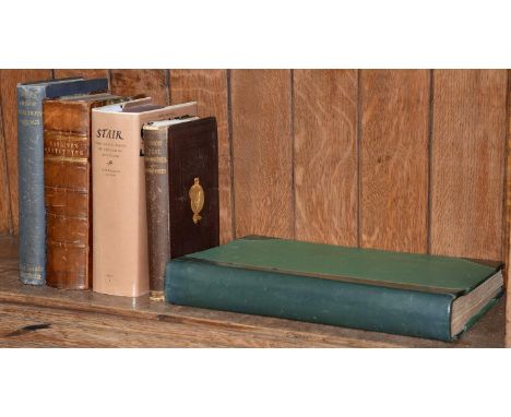 Erskine (John) - An Institute of the Law of Scotland in Four Books, new edition, contemporary half calf over marbled boards, 