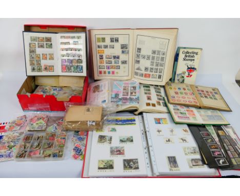 Philately - A quantity of UK and foreign stamps, loose and housed in albums, first day covers, small quantity of foreign mint