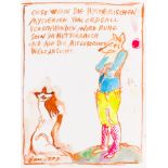 Günter Brus, Ohne Titel (Hysterische Mysterien)