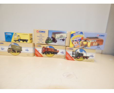 6x Corgi boxed vehicles
