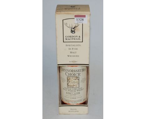 Kinclaith 1966 Connoisseurs Choice Single Lowland Malt Scotch Whisky, by Gordon & MacPhail, 70cl, 40%, one bottle in carton 