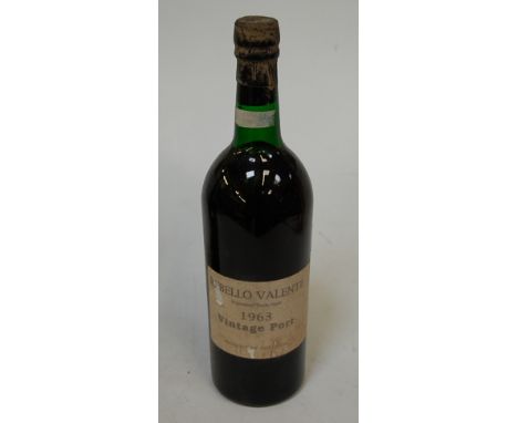 Rebello Valente Vintage Port, 1963, one bottle