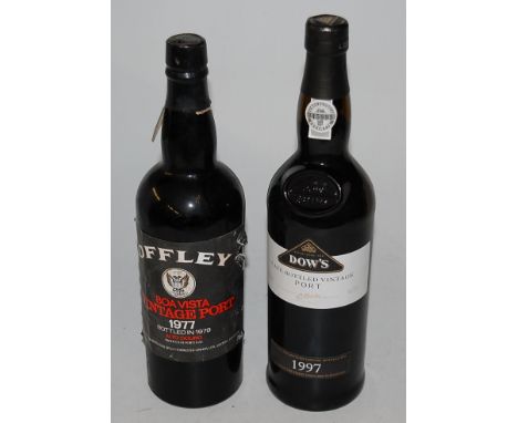 Offley Boa Vista Vintage Port, 1977, one bottle; and Dow's LBV Port, 1997, one bottle (2) 