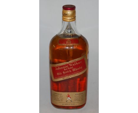 Johnnie Walker Red Label Old Scotch Whisky, 200cl, one bottle